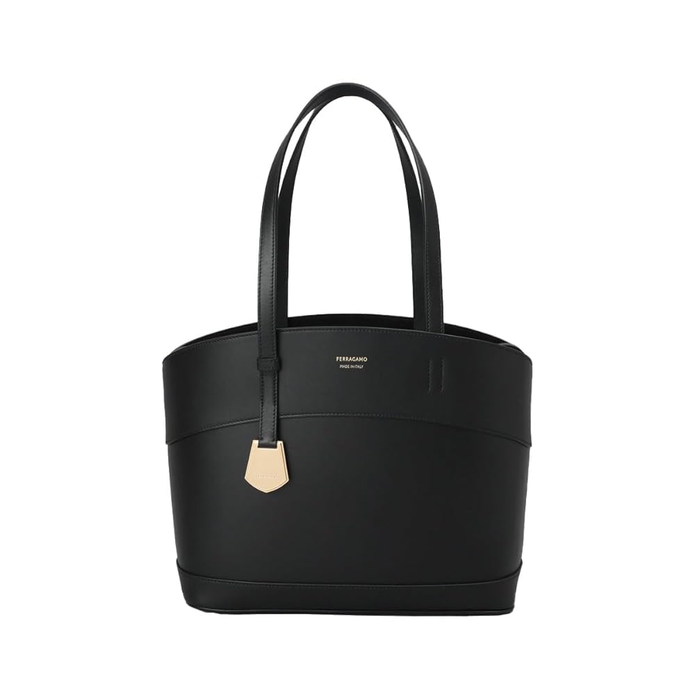 Amazon | [FERRAGAMO] [フェラガモ]トートバッグ ブラック NERO